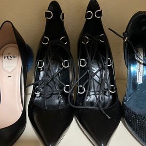 YSL lace up pumps Size 37.5